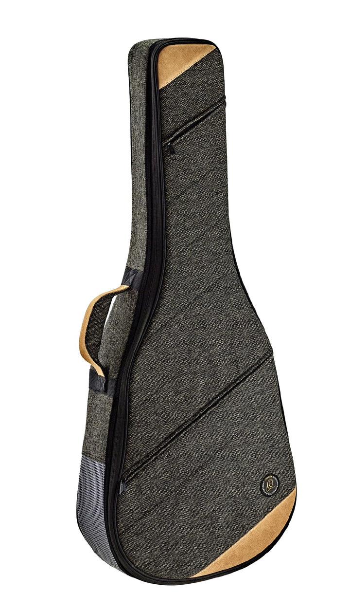 Ortega Guitars gepolstertes Soft Case - für Full Size Akustikgitarren - Leinen, Baumwolle, Veloursle