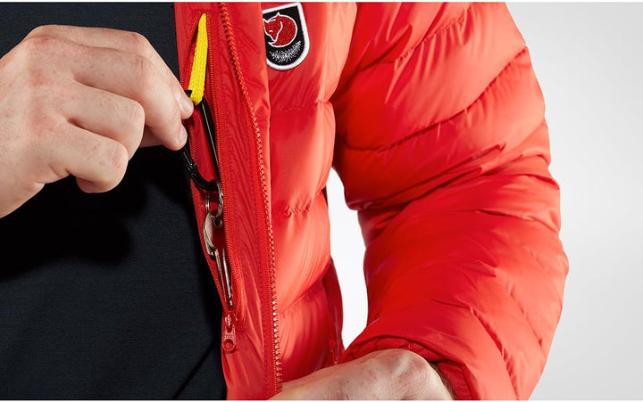Fjällräven Herren Expedition Pack Down Hoodie M Jacket, XS Basalt