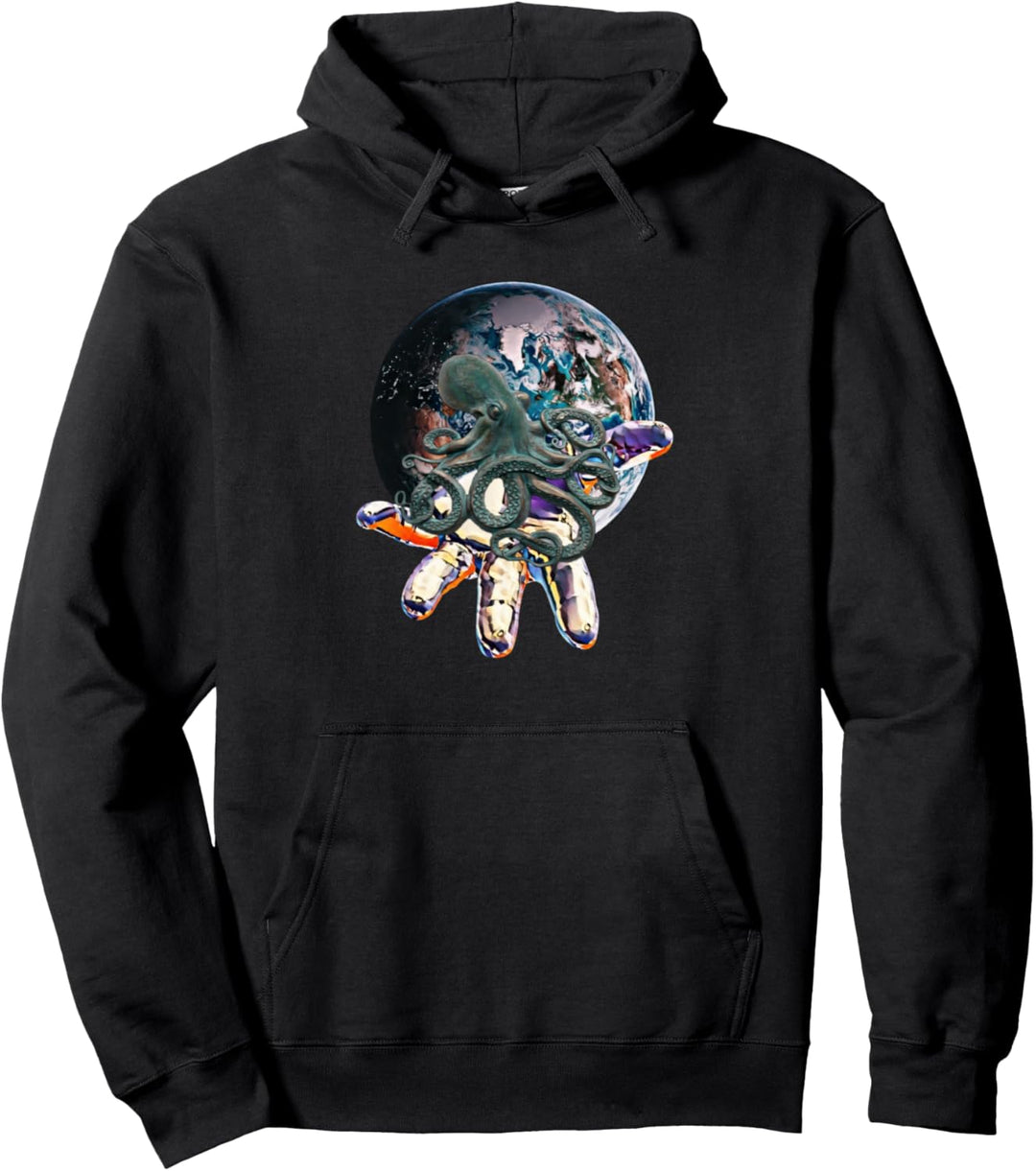Oktopus Kraken Tintenfisch Tentakel Octopus Pullover Hoodie