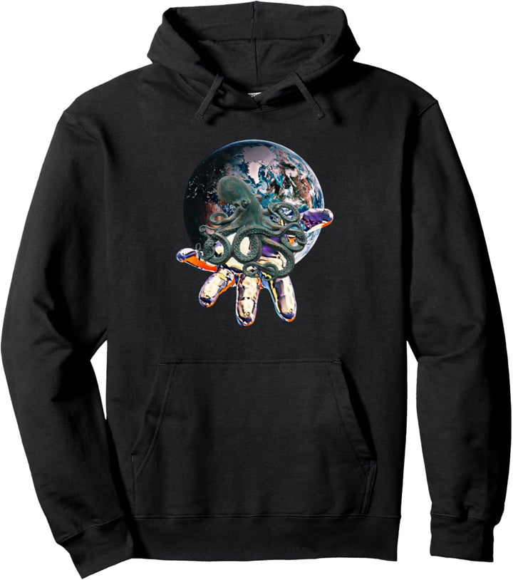 Oktopus Kraken Tintenfisch Tentakel Octopus Pullover Hoodie