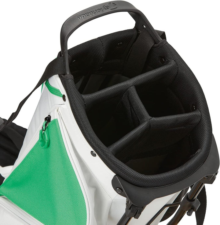 TaylorMade FlexTech Lite Standtasche 2022 Weiss, Grün, Weiss, Grün