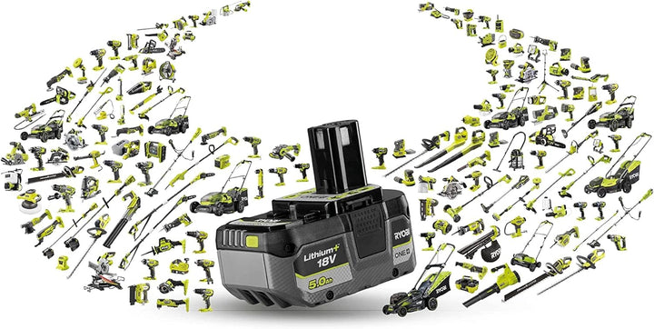 RYOBI 18 V ONE+ Akku-Laubgebläse RY18BLA-0 (145 km/h Luftgeschwindigkeit, Luftvolumen 7,1 m³/min; oh
