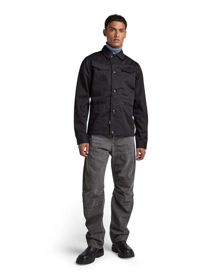 G-STAR RAW Herren Worker Overshirts XS Schwarz (Dk Black D21445-c900-6484), XS Schwarz (Dk Black D21