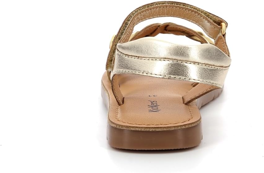 Kickers Mädchen Betty Sandale 25 EU Gold, 25 EU Gold
