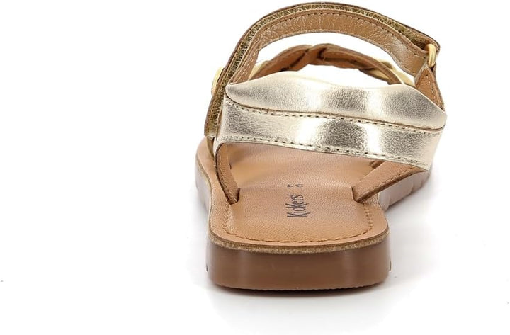 Kickers Mädchen Betty Sandale 25 EU Gold, 25 EU Gold