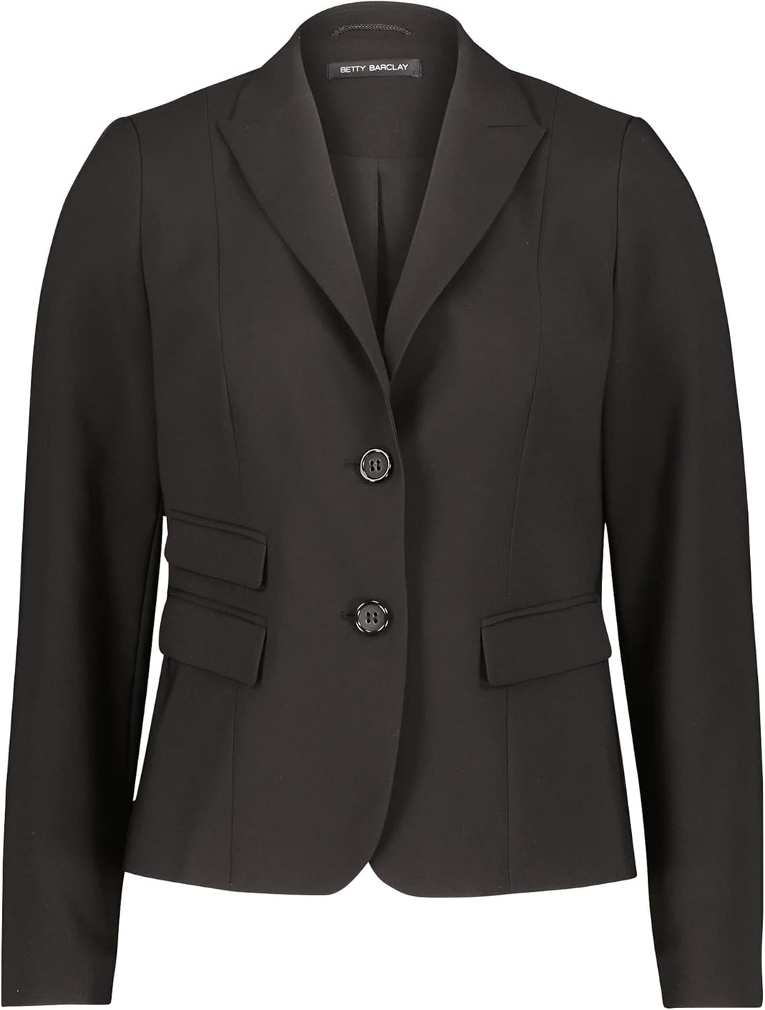 Betty Barclay Damen Blazer-Jacke Langarm 46 Schwarz, 46 Schwarz