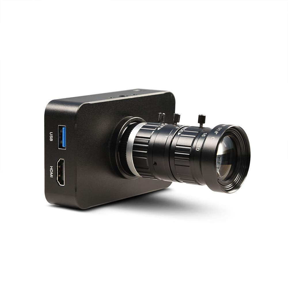 MOKOSE 12MP 4K HDMI Kamera, 1080P USB HD Live-Übertragung Webkamera mit 4K@30FPS Aufzeichnung, Indus