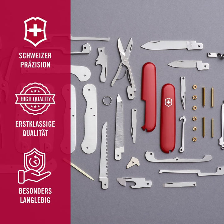 Victorinox Schweizer Taschenmesser Handyman, Swiss Army Knife, Multitool, 24 Funktionen, Klinge, Kor