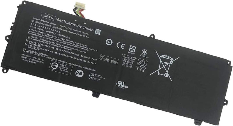 JI04XL HSTNN-UB7E 901307-541 901247-855 JI04047XL Laptop Batterie Ersatz für Hp Elite X2 1012 G2 Eli