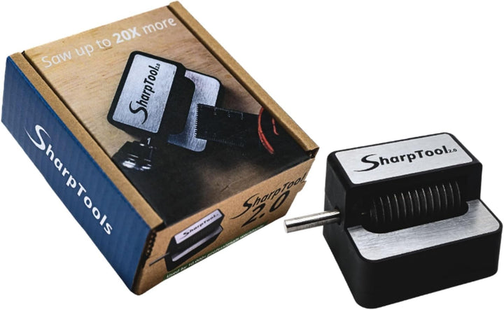 SharpTool 2.0 Schärfer für Multitool Sägeblätter - Präzisions-Schärfer für Bohrmaschine zum Nachschä