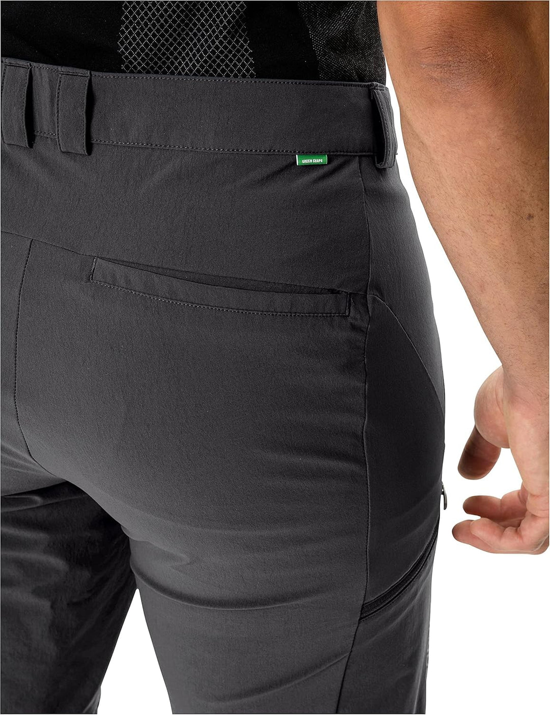 VAUDE Wanderhose Herren Farley Stretch Zip-Off Pants II, Wasserabweisende Herren Wanderhose Zip Off,
