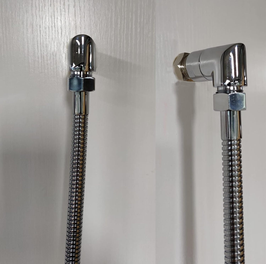 Duschkopf-Ellenbogen-Adapter, Duscharm-Verlängerung (90 Grad) 90Degree, 90Degree