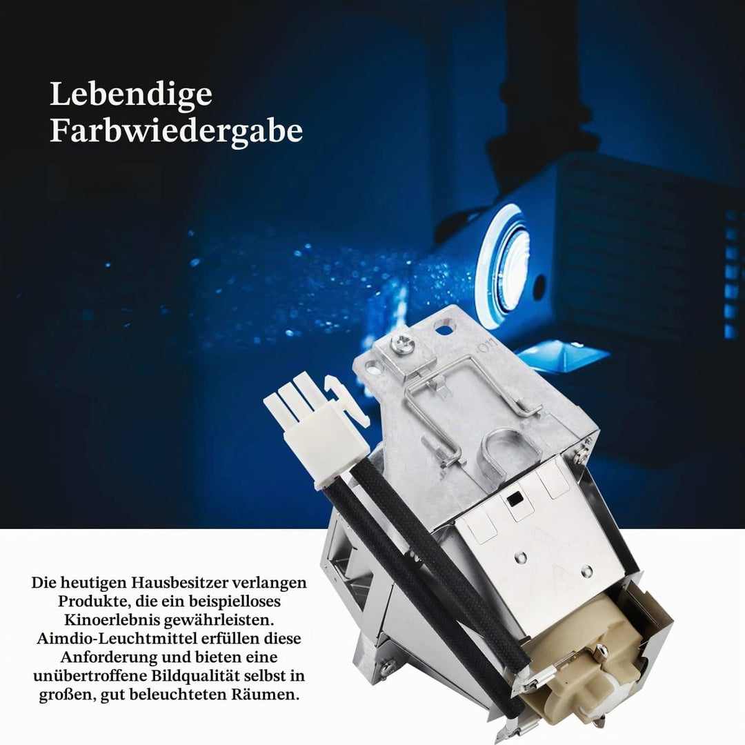 Aimdio 5J.JGT05.001 Beamer Lampe Ersatzlampe für BENQ TH671ST MH733 Projektor