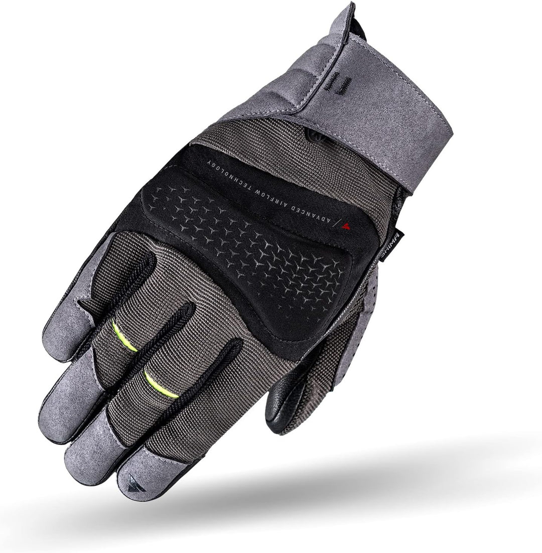 SHIMA AIR 2.0 Men Motorradhandschuhe Herren - Belüftete, Sommer Handschuhe aus Mesh mit Knöchel und