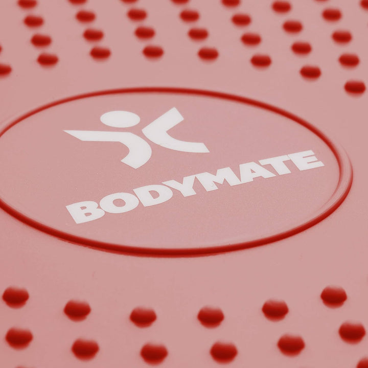 BODYMATE Ballsitzkissen inkl. Pumpe 34cm Durchmesser - Balance-Kissen, Luftkissen, Balance Pad, Nopp