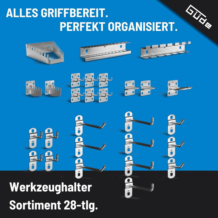 Güde Werkzeughalter Sortiment 28 Tlg. # 40768