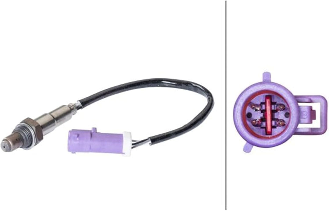 HELLA 6PA 358 066-981 Lambdasonde - 4-polig - Kabel: 250mm