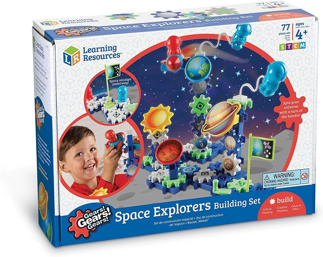 Learning Resources Gears Gears Gears!® Bausatz für Weltraumentdecker Weltraum-Entdecker, Weltraum-En