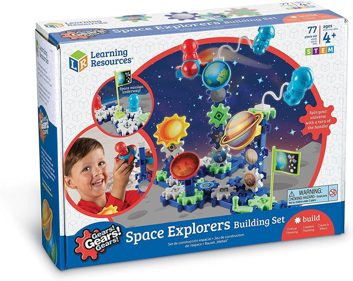 Learning Resources Gears Gears Gears!® Bausatz für Weltraumentdecker Weltraum-Entdecker, Weltraum-En