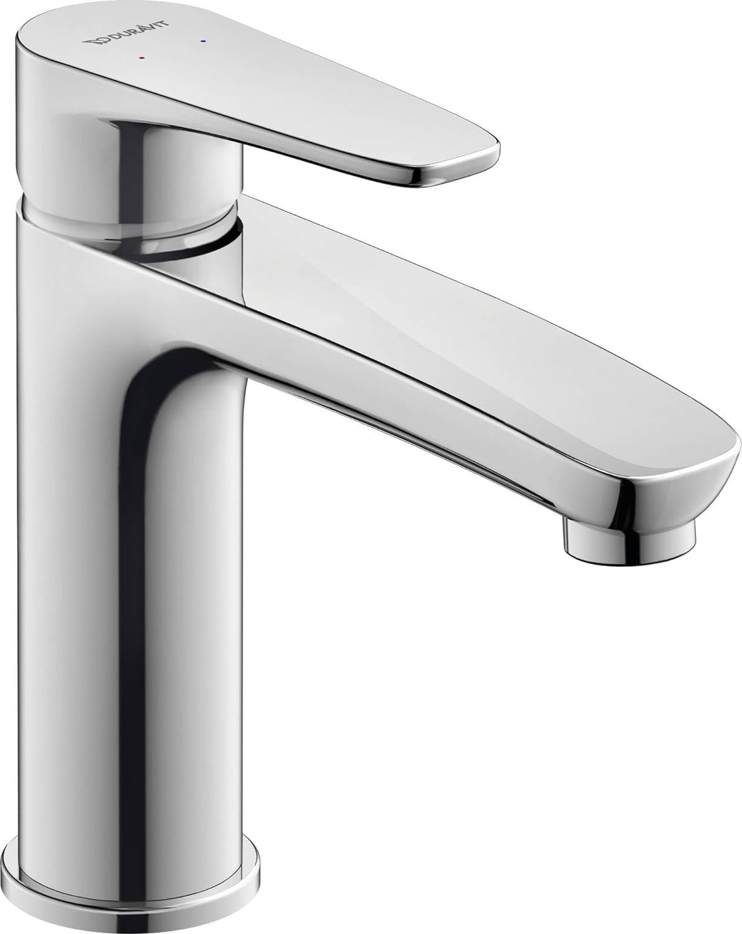 Duravit B.1 Waschtischarmatur, Grösse M (Auslauf Höhe 110 mm), Wasserhahn Bad, Waschbecken Armatur m