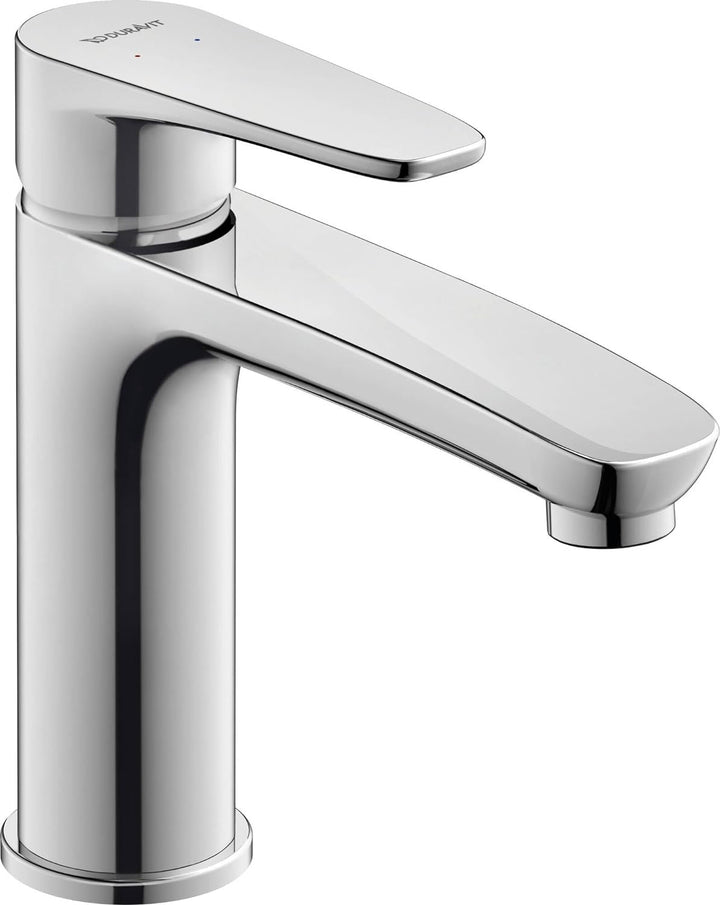 Duravit B.1 Waschtischarmatur, Grösse M (Auslauf Höhe 110 mm), Wasserhahn Bad, Waschbecken Armatur m