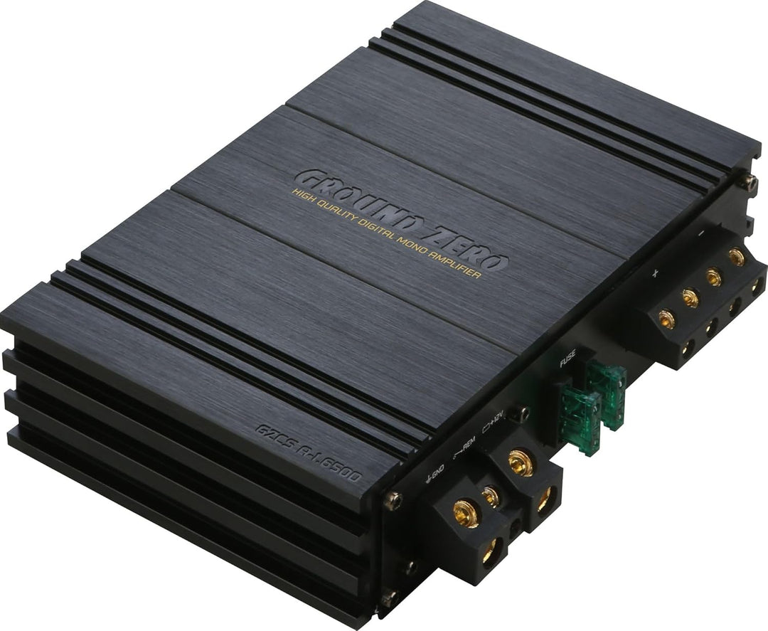 Ground Zero GZCS A-1.650D - 1-Kanal Endstufe mit 1300 Watt (RMS: 650 Watt)