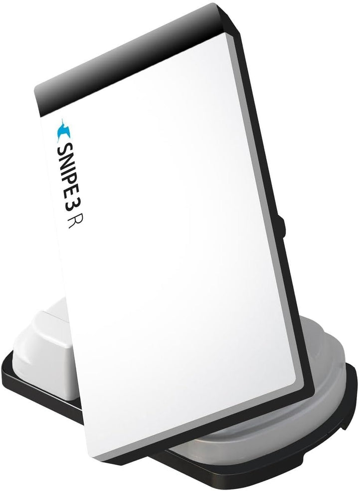 Selfsat Snipe 3 R Twin mit Fernbedienung Black Line - GPS Vollautomatische Antenne Skew Sat System