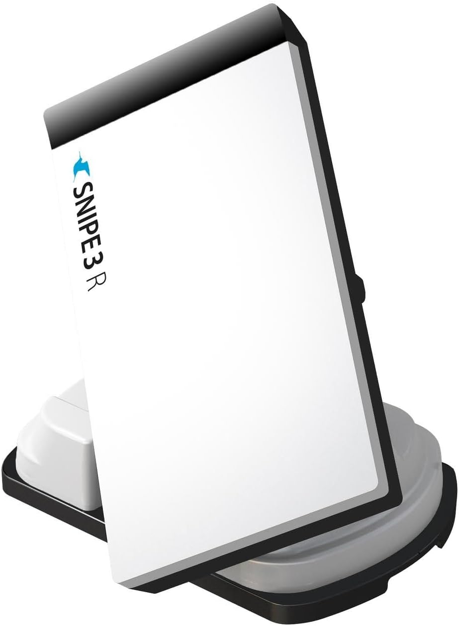 Selfsat Snipe 3 R Twin mit Fernbedienung Black Line - GPS Vollautomatische Antenne Skew Sat System
