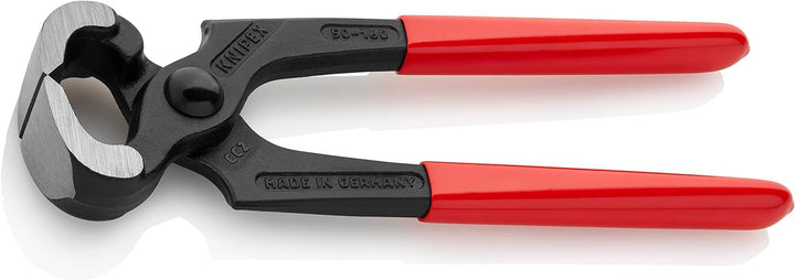 KNIPEX Kneifzange mit Kunststoff überzogen schwarz atramentiert 160 mm 50 01 160 160 mm Griffe mit K