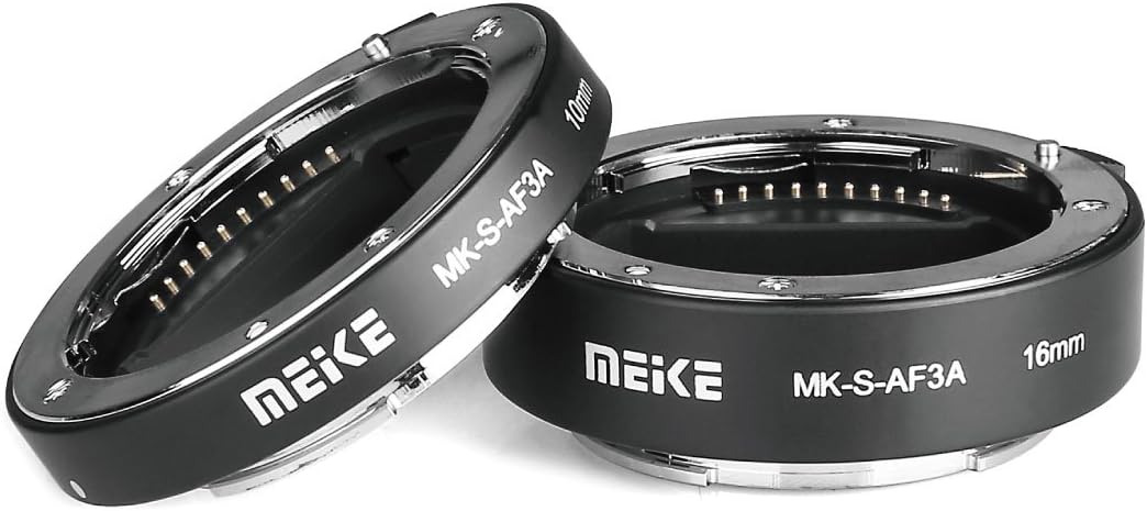 Meike MK-S-AF3A Metall Autofokus Makro Verlängerung Adapter für Sony E-Mount Ring 10mm 16mm Kamera d