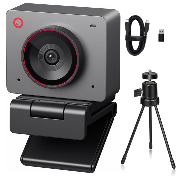 OBSBOT Meet 2 Ultra HD 4K Streaming Webcam, 1080p at 60 FPS, Videokonferenz Kamera mit KI Automatisc