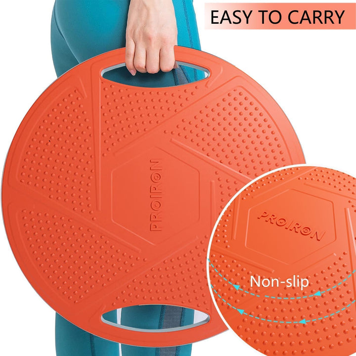 PROIRON Balance Board, Balancebrett mit rutschfestem Standfuss, Wackelbrett Für Rehabilitation & Fit