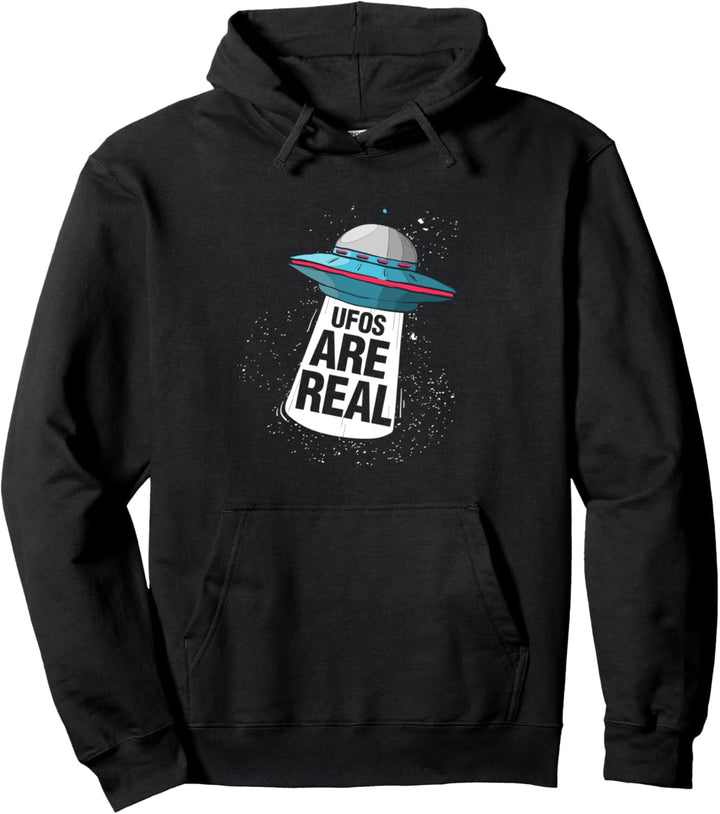 UFOs sind real - UFO Space Alien Pullover Hoodie