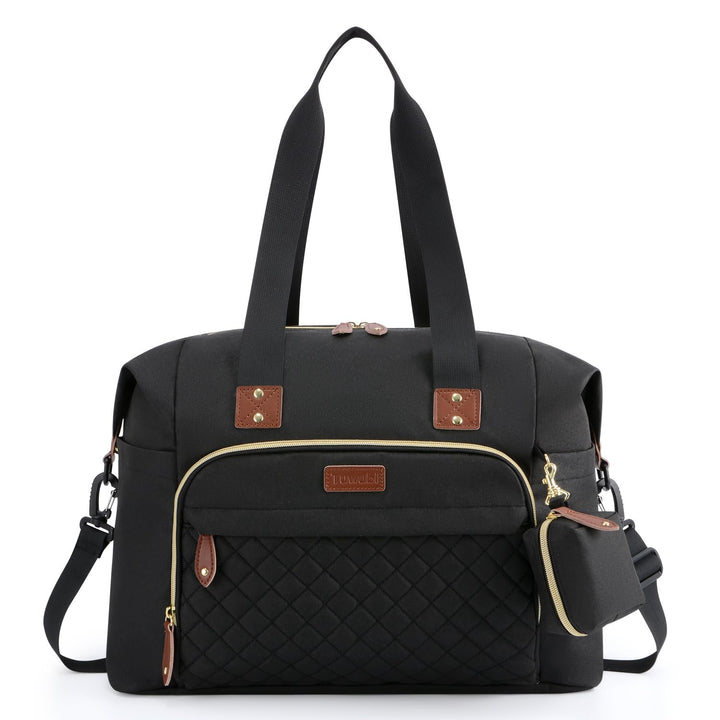 Tuwubi Wickeltasche Rucksack mit Schnullertasche, grosse Reise-Wickeltasche für Mama und Papa, multi
