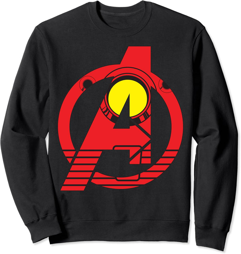 Marvel Avengers Iron Man Costume Fill Logo Sweatshirt