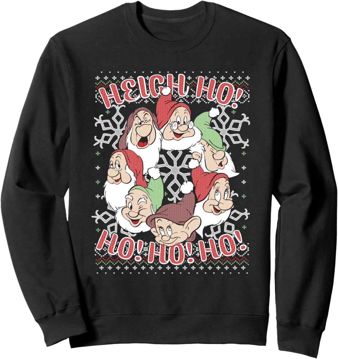 Disney Snow White All Dwarfs Ugly Weihnachten Sweater Sweatshirt