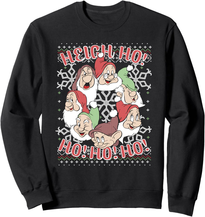Disney Snow White All Dwarfs Ugly Weihnachten Sweater Sweatshirt