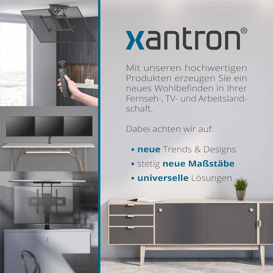 Xantron® STRONGLINE-960XL Wandhalterung Fernseher Schwenkbar Neigbar Drehbar / 43-80 Zoll TV Halteru