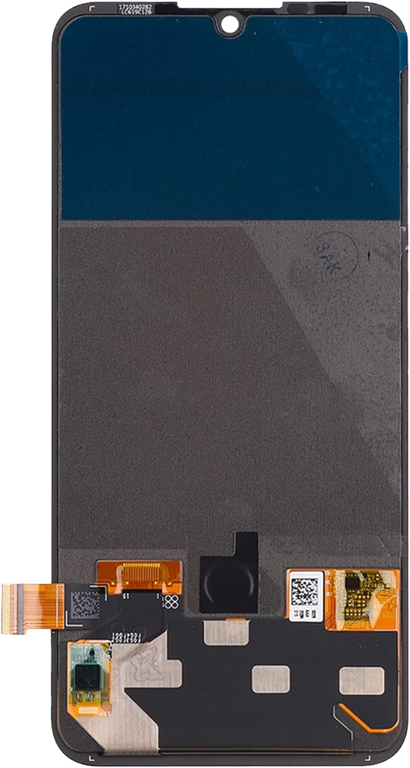 SwarKing AMOLED kompatibel mit Motorola One Zoom LCD Display Touch Screen Digitizer (Schwarz ohne Ra