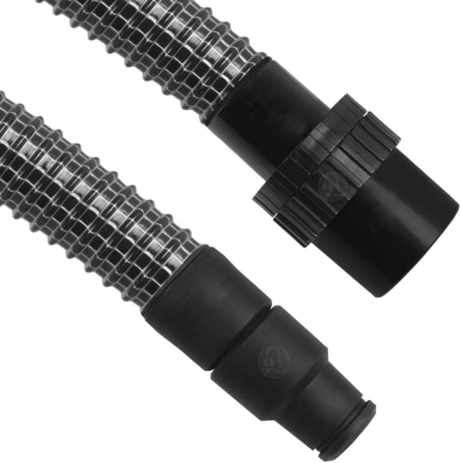 1a SCHLAUCH - Gewebeschlauch 10 Meter lang für alle Industriesauger Kesselsauger mit 58 mm Anschluss