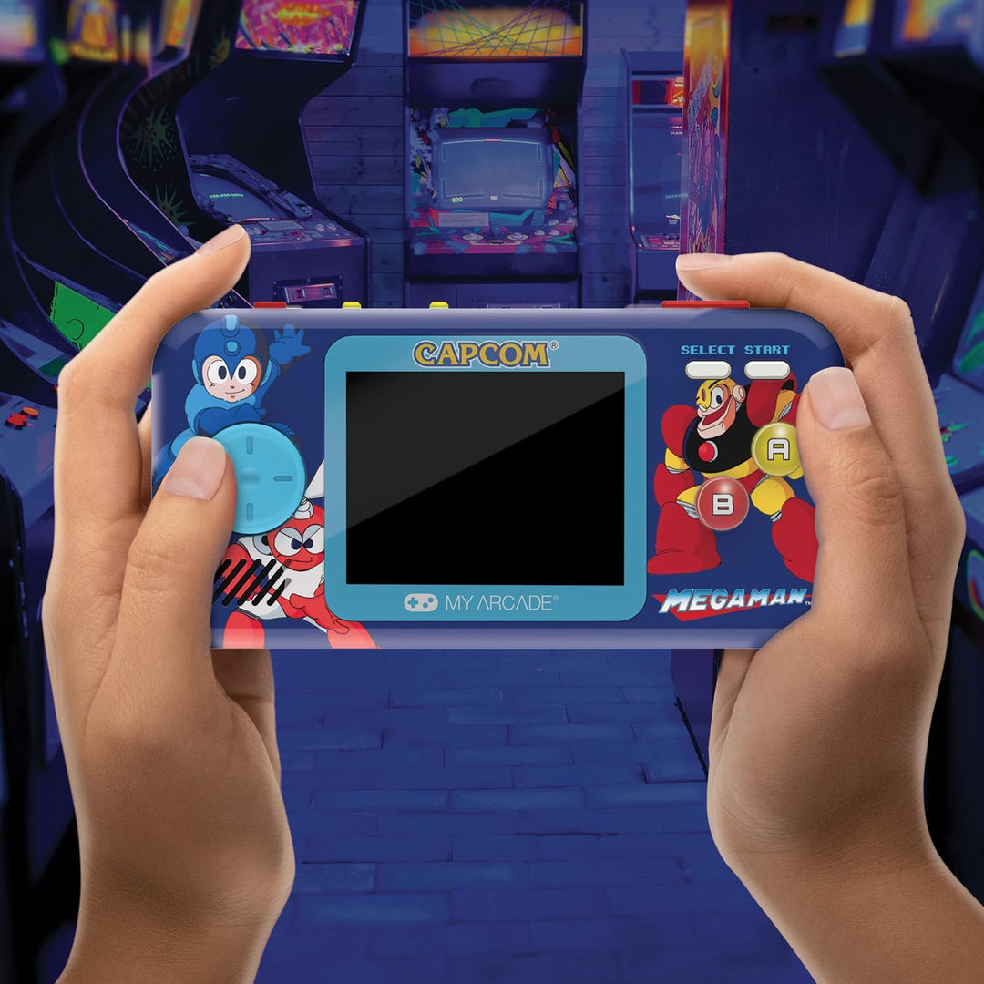 My Arcade Mega Man Pocket Player Pro tragbares Gaming-System (6 Spiele in 1)