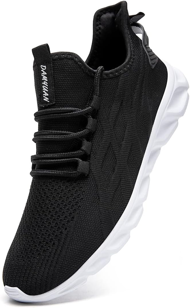 Linenghs Herren Schuhe Laufschuhe Turnschuhe Sportschuhe Sneaker Running Tennis Freizeit Strassenlau