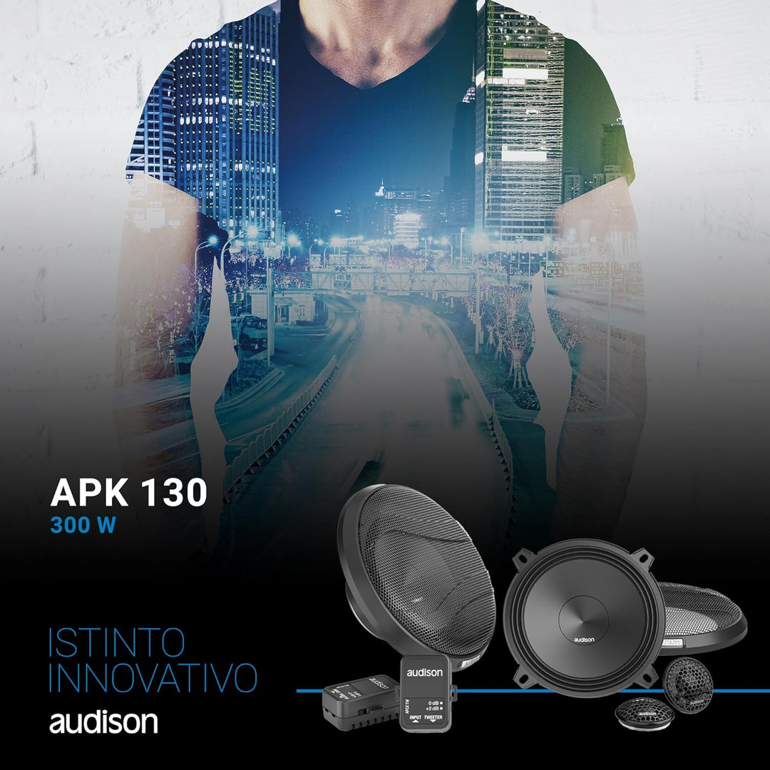 'AUDISON PRIMA APK 130 High End komposet 13 cm/5,25-450 W