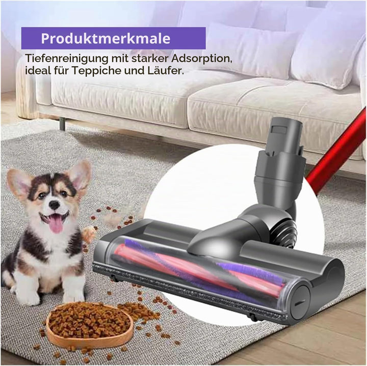 Bürste kompatibel für Dyson V6 DC58 DC59 DC62 DC72 DC74 SV04 SV06 SV09, Ersatzteile Bodendüse Zubehö