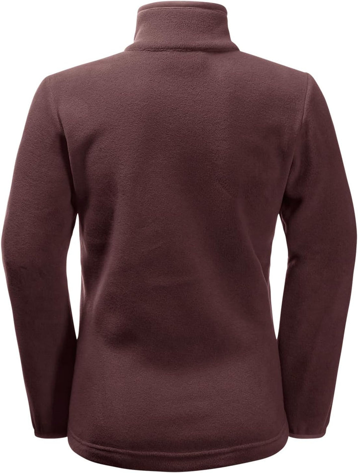 Jack Wolfskin Mädchen Taunus Jacket K Fleece-Jacke 128 Boysenberry, 128 Boysenberry