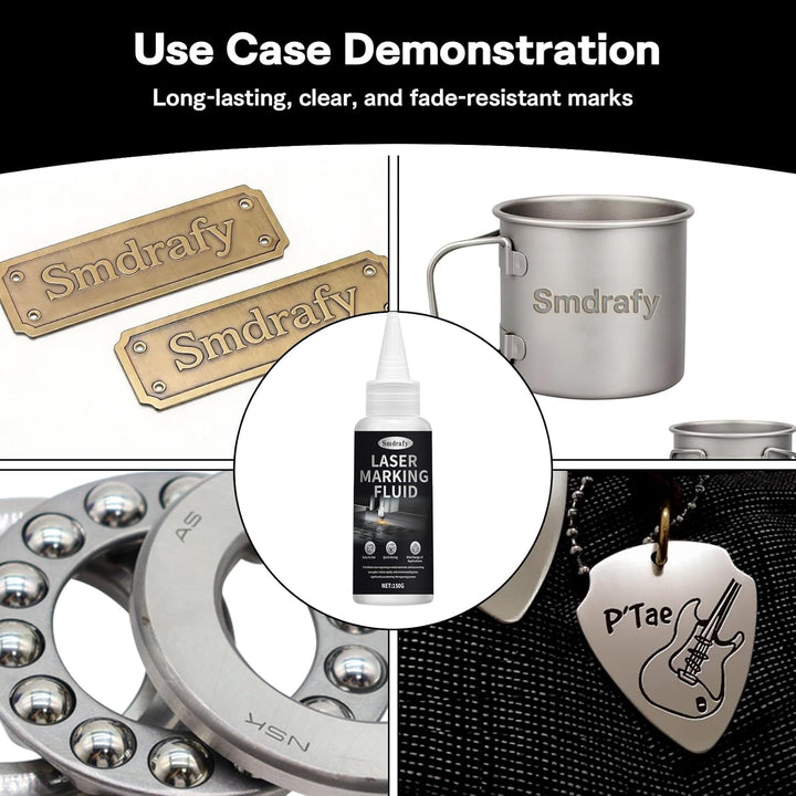 150ml Lasermarkierungsflüssigkeit, Laser Marking Fluid, Laser Markierungsspray, Lasergravur Spray, G