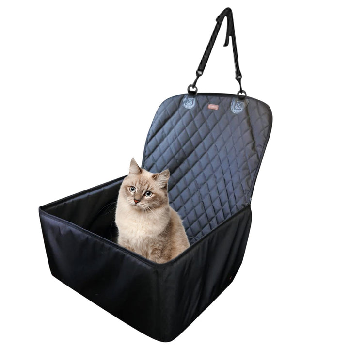 Dog Car Seat, Cat Travel Seat, Dog Booster Seat, Portable Pet Car Seat, Washable Dog Car Bed, Medium