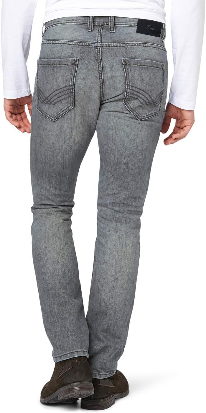 TOM TAILOR Herren Jeans 29W / 30L Grey Denim, 29W / 30L Grey Denim