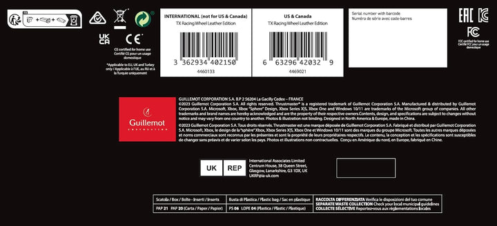 Thrustmaster TX Racing Wheel Leather Edition - Force Feedback Racing Wheel für Xbox Series X|S / Xbo