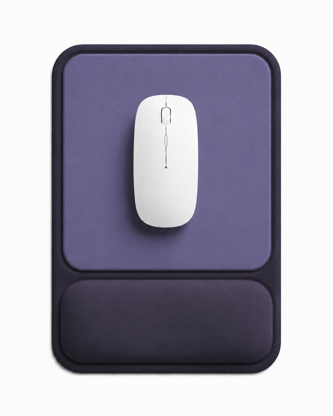 Mauspad mit gelkissen Handgelenkauflage,mousepad ergonomisch Vertieftes Anti-Druck Design, Rutschfes